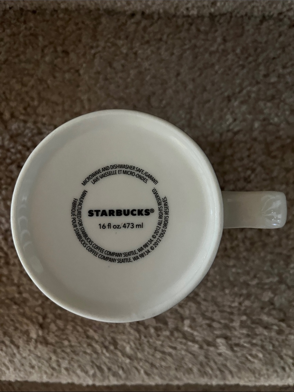 Starbucks Detroit Global Icon Mug - Picture 5 of 5